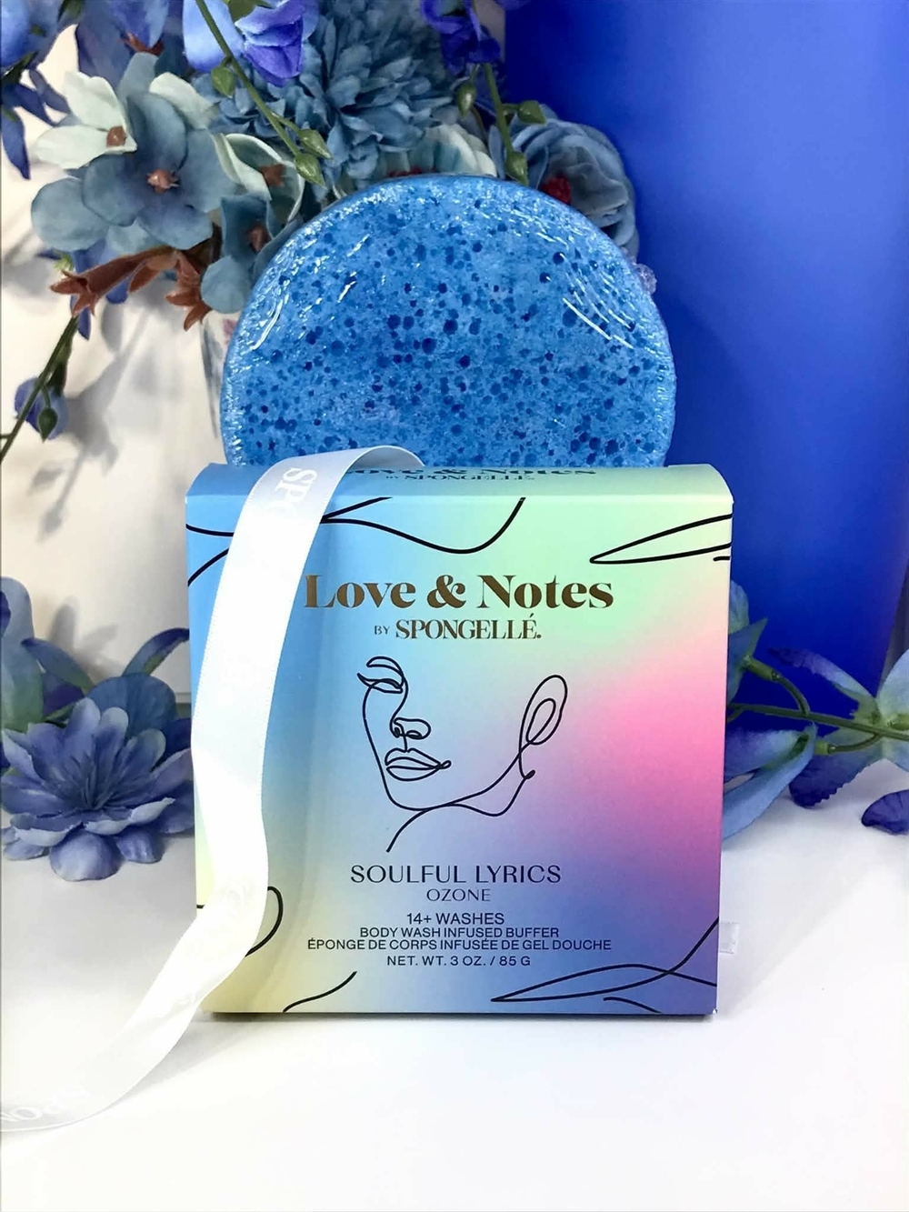 NEW Style! SPONGELLE Soulful Lyrics | Love & Notes Body Buffer 85g *BNIB